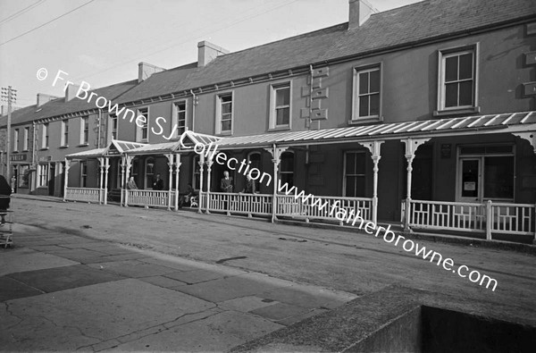 CENTRAL HOTEL  FRONT AND VERANDAH